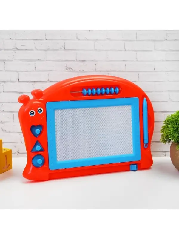 Доска магнитная &laquo;Улитка&raquo;, счёты, 3 печати, МИКС