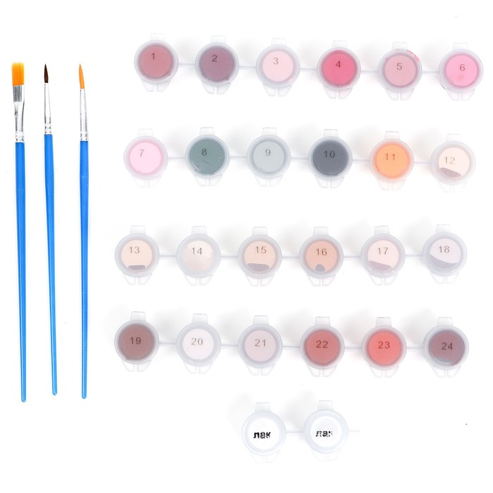 Картина по номерам на холсте с подрамником &laquo;Девушка в шляпе&raquo;, 40 х 50 см