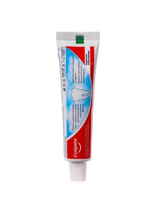 Зубная паста Colgate &laquo;Бережное отбеливание&raquo;, 50 мл