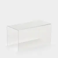 Подставка ступенька одинарная, 20&times;10&times;10 см, оргстекло 2 мм