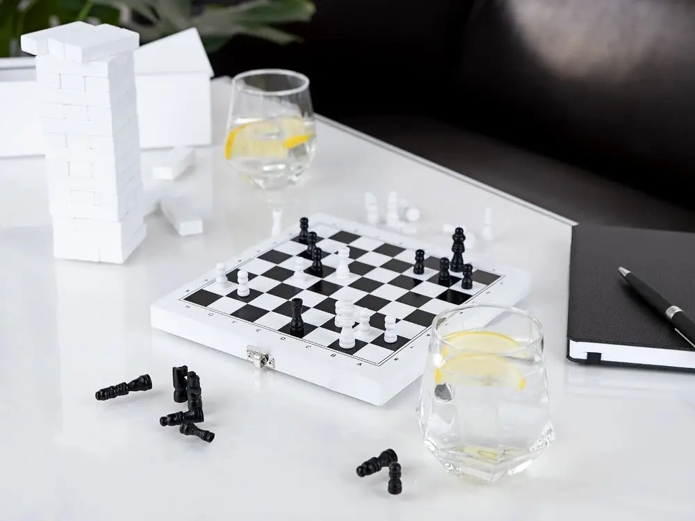 Игра «Деревянная башня Tickler», белая