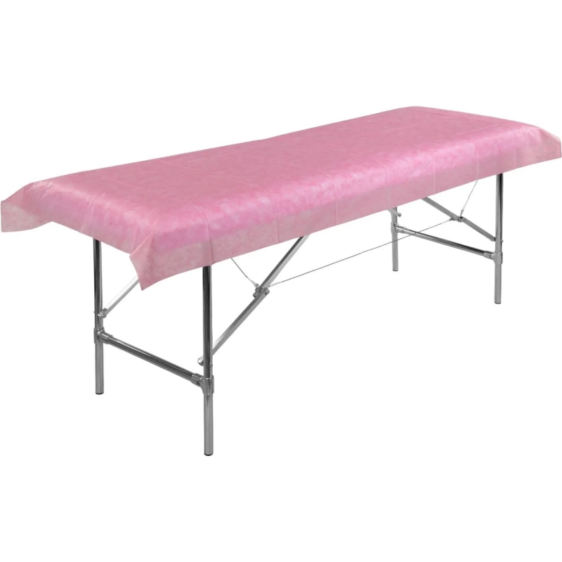 Коврик , 40x50, спандбонд пл.30 розовый 100 шт/уп