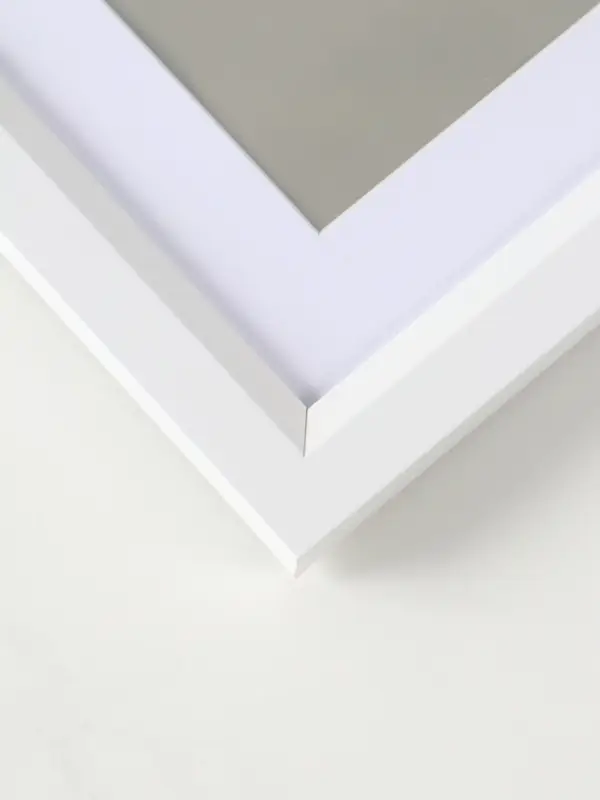 Фоторамка для фото 20х20 см, с паспарту 15х15 см МДФ Anna, белый