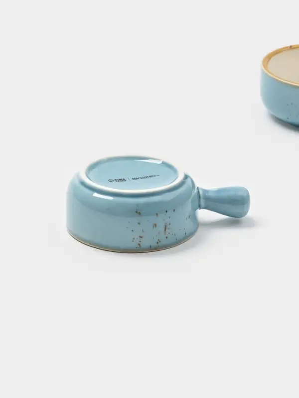 Кокотницы Magistro «Церера», набор 2 шт., 100 мл, d=7.5 см, фарфор, голубые Кокотницы Magistro «Церера», набор 2 шт., 100 мл, d=7.5 см, фарфор, голубые