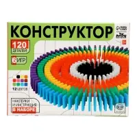 Конструктор деревянный &laquo;Кирпичики&raquo; размер плашки: 2&times;4.4&times;0.7 см