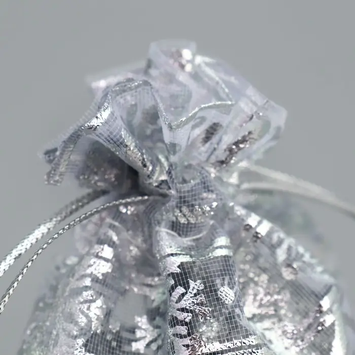 Мешочек подарочный органза «Волшебного Нового года», 10 х 12 см +/- 1.5 см Мешочек подарочный органза «Волшебного Нового года», 10 х 12 см +/- 1.5 см