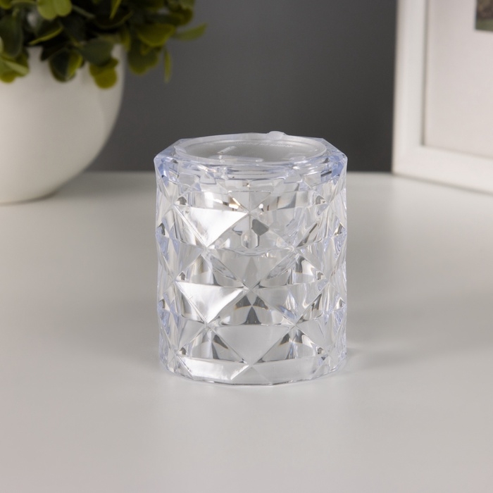 Ночник Ночник "Хрустальный бокал" LED 0.3Вт 4,9х4,9х5,5см