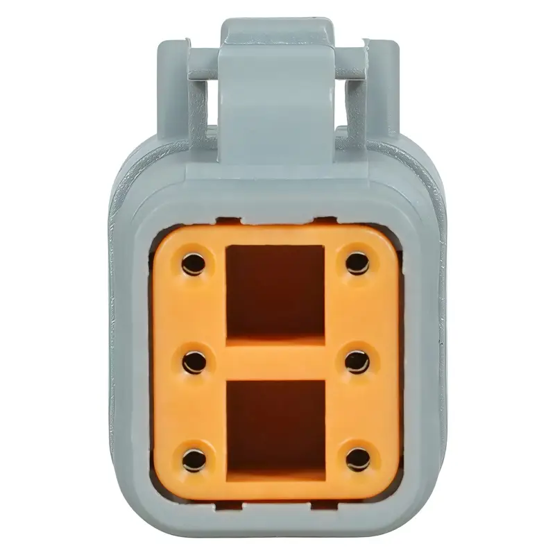 Разъем 6 pin с проводами серии Deutsch для ГАЗ, КАМАЗ, DAF, IVECO, MAN, Scania