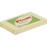 Стикеры КОМУС с клеев.краем 76х51 желтый 100л