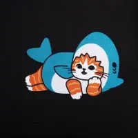 Рюкзак школьный текстильный &laquo;Котик в костюме&raquo;, 38&times;14&times;27 см, чёрный