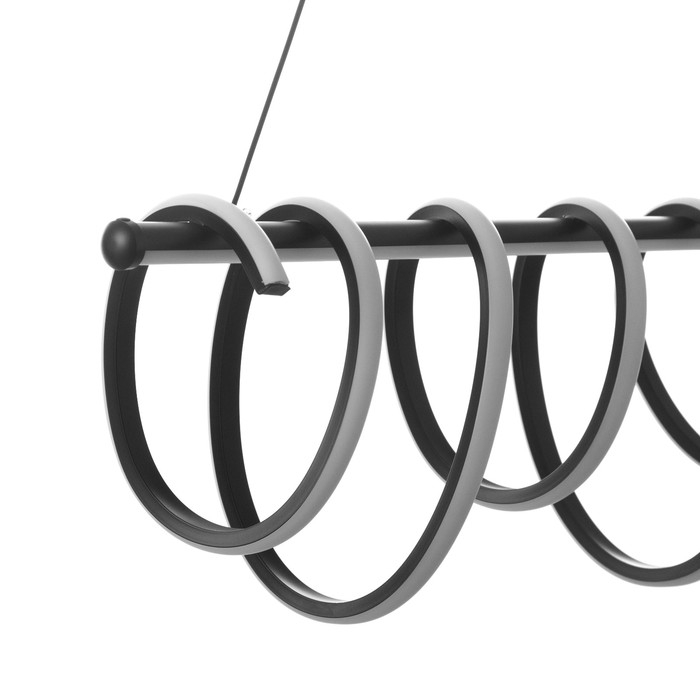 Светильник с ПДУ Светильник с ПДУ "Аксел" LED 120Вт 3000-6000К черный 90х25х18 см