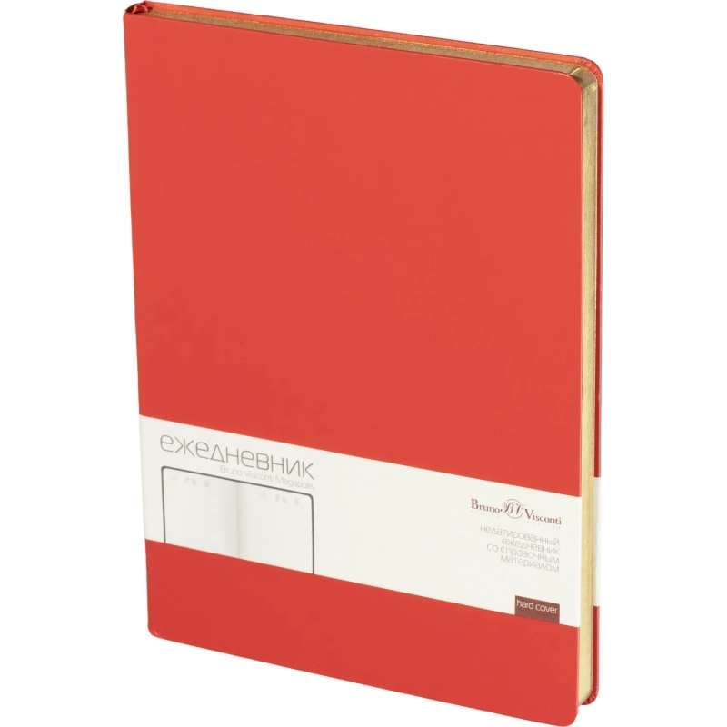 Ежедневник недатированный A4, ,&nbsp; Megapolis&nbsp;&nbsp; красный&nbsp; 160л 3-026/04