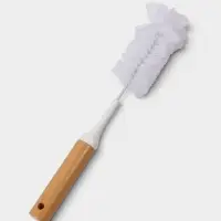 Ершик для посуды Meli, ручка бамбук, 29 см, рабочая часть 10&times;6.5 см
