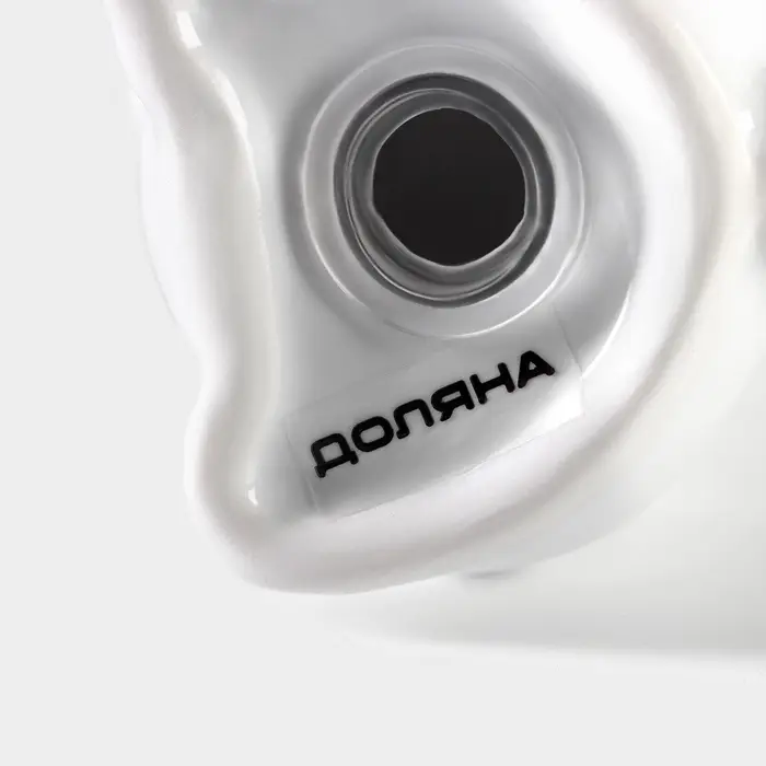 Набор для специй Доляна &laquo;Зайка&raquo;, солонка 50 мл, перечница 50 мл, доломит, белый