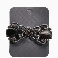 Зажим для кардигана "Ажур", винтаж, цвет серый в сером Зажим для кардигана "Ажур", винтаж, цвет серый в сером