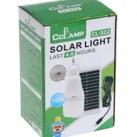 Фонарь кемпинговый аккумуляторный, 10 Вт, 500 мАч, 6 В, 20 SMD, 3 режима, солнечная батарея