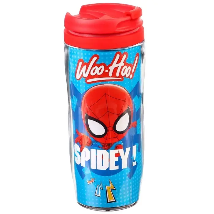 Термостакан, 350 мл "Супер-мен", Человек-паук Термостакан, 350 мл "Супер-мен", Человек-паук