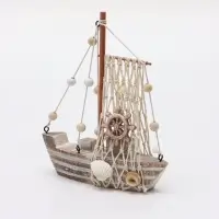 Сувенир интерьерный &laquo;Лодочка рыбака&raquo; 16.5&times;4.2&times;18 см