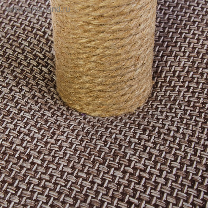 Когтеточка-столбик  Когтеточка-столбик "Лофт", джут, 50 см микс цветов