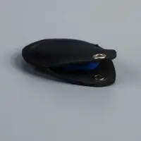 Брелок чехол для магнитных ключей, капля, чёрный 4,4х5,5 см