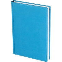 Ежедневник недатированный А5 145 х 205 мм Velvet син флуор 272 стр.3-115/07