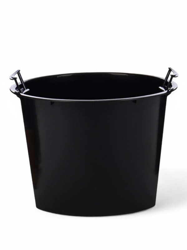 Кашпо "Рондо" 35л (со вставкой 15л), белый