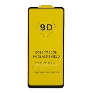 Защитное стекло для Xiaomi Poco X4 Pro с рамкой 9H Full Glue без упаковки (25 шт./уп.)