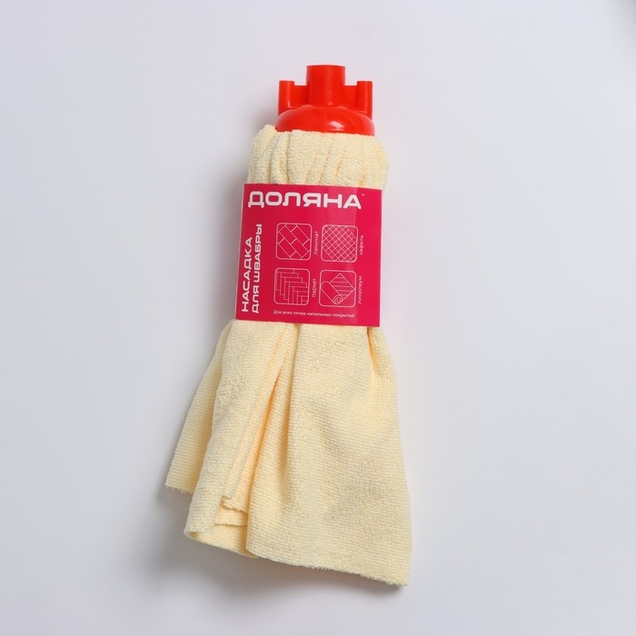 Насадка для швабры Доляна «Юбочка цельная», микрофибра, 32×7 см, цвет МИКС Насадка для швабры Доляна «Юбочка цельная», микрофибра, 32×7 см, цвет МИКС