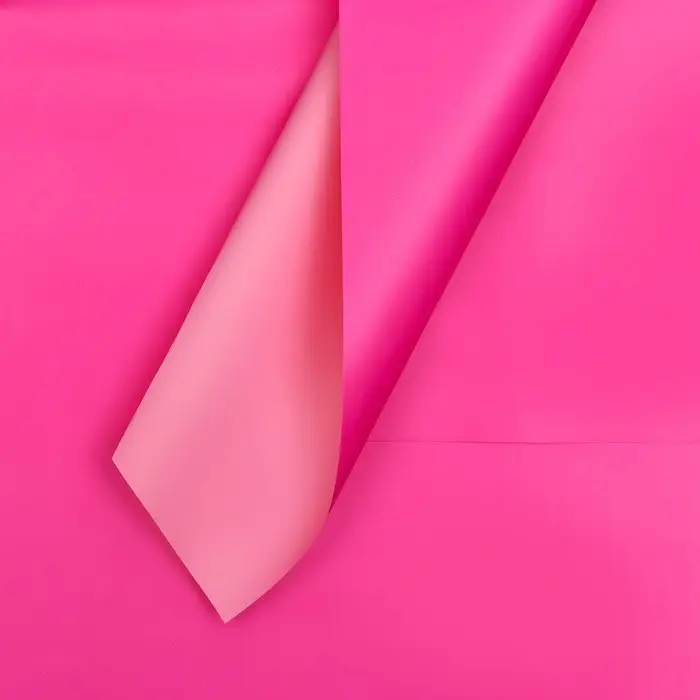 Пленка упаковочная для цветов, фуксия, 57×57 см