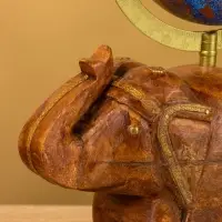 Глобус сувенирный, 22×12.5×353.5 см, подставка дерево