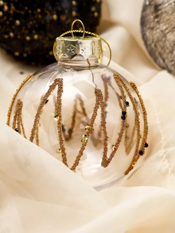 Набор шаров пластик d-8 см, 9 шт Набор шаров пластик d-8 см, 9 шт "Шаннен" созвездие