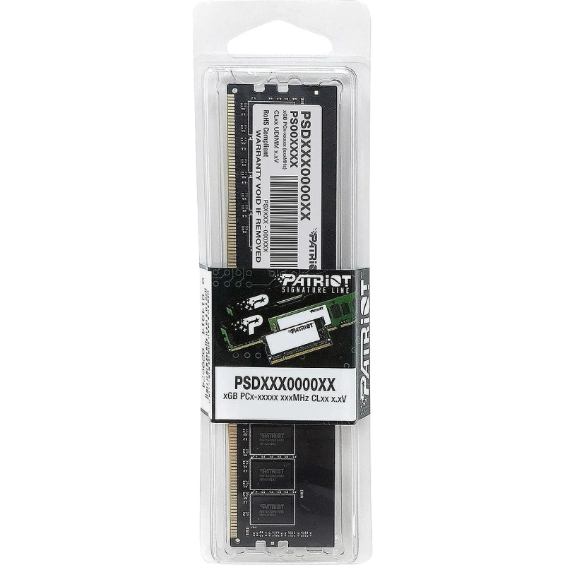 Модуль памяти Patriot DDR4 DIMM 8GB 3200Мгц CL22 (PSD48G32002)