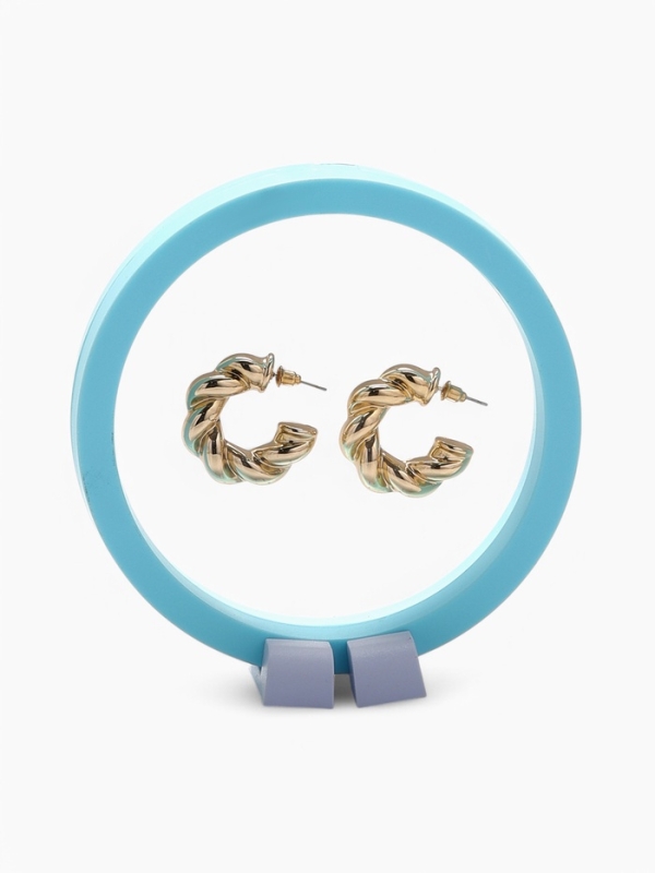 Подставка для украшений «Круг», 11*11*4,5 см, цвет голубой Подставка для украшений «Круг», 11*11*4,5 см, цвет голубой