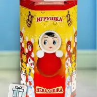 Неваляшка в художественной упаковке, МИКС