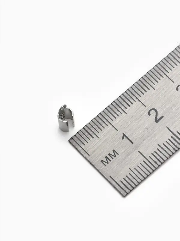 Концевик обжимной 10&times;4.5 мм, внутренний 3.5&times;2 мм, набор 10 шт.