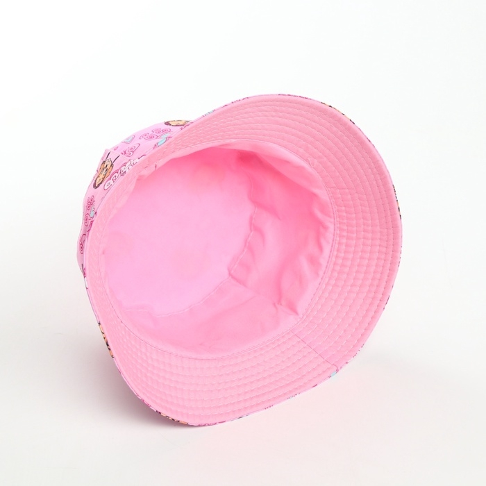 Панама детская для девочки розовая, разме52-56 «»