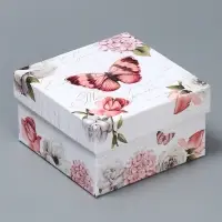 Набор коробок 10 в 1, упаковка подарочная, &laquo;Шебби&raquo;, 10&times;10&times;6‒28&times;28&times;15 см