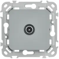 FLITE Розетка TV экранированная оконечная тип M РТВм-1-1-1-ФлС серый IEK