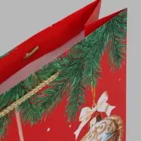 Пакет подарочный &laquo;Золотой винтаж&raquo;, 33&times;10&times;42.5 см