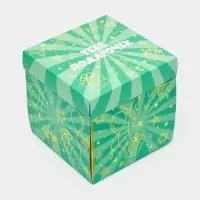 Бум-коробка подарочная с бабочками &laquo;Тебе подарочек&raquo;, 12 х 12 х 12 см