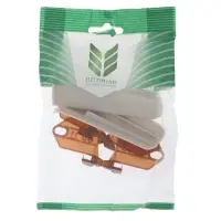 Угол наружный для плинтуса &laquo;Деконика&raquo;, с крепежом, 85 мм, 2 штуки, цвет 002 светло-серый