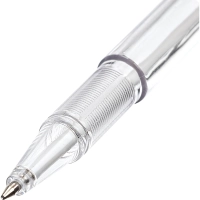 Ручка шариковая на подставке на липучке 8863 зеленая