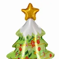 Воздушный шар фольгированный 47" «Новогодняя елочка», под воздух Воздушный шар фольгированный 47" «Новогодняя елочка», под воздух