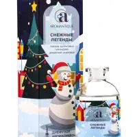 Новогодний ароматический диффузор Aromantique &laquo;Снежные легенды&raquo;, с палочками, для дома, 50 мл