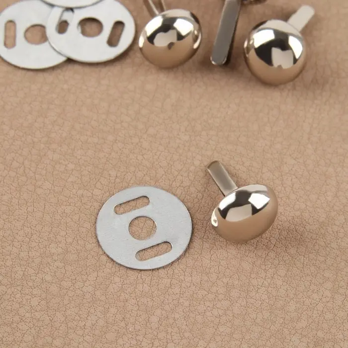 Ножки для дна сумки, 10×7 мм, 4 шт., цвет серебряный