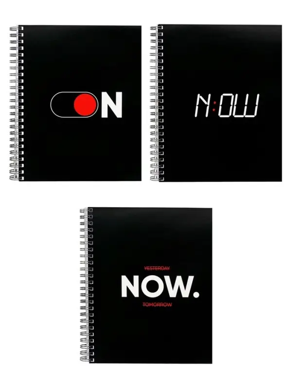 Компл тетр из 3шт 96л кл на гребне Мотивация, обл мел карт, ВД-лак, офсет (10246939)