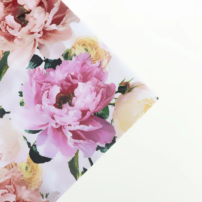 Бумага упаковочная тишью, «Райский сад», 50 см × 70 см 17 грамм