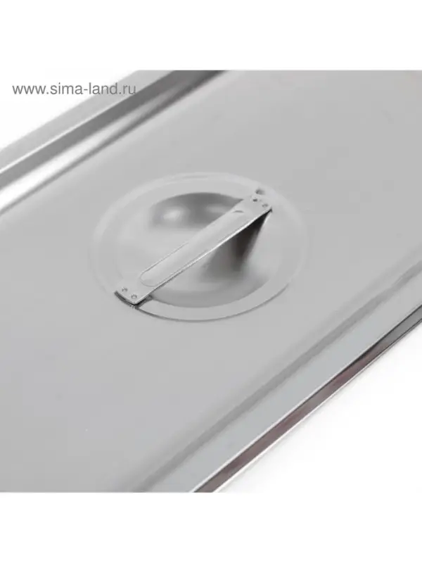 Крышка к гастроёмкости GN 1/3 Hanna Kn&ouml;vell, 32.5&times;17.6&times;1.5 см, толщина 0.6 мм, нержавеющая сталь