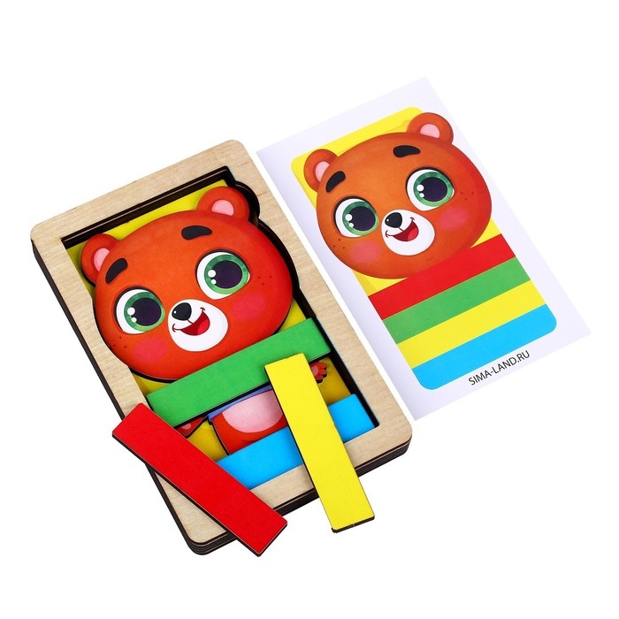 Настольная игра. Повтори по образцу «Мишутка» Настольная игра. Повтори по образцу «Мишутка»