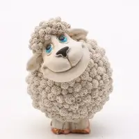 Фигурка декоративная &laquo;Баран Яша&raquo;, 8&times;6 см, слоновая кость